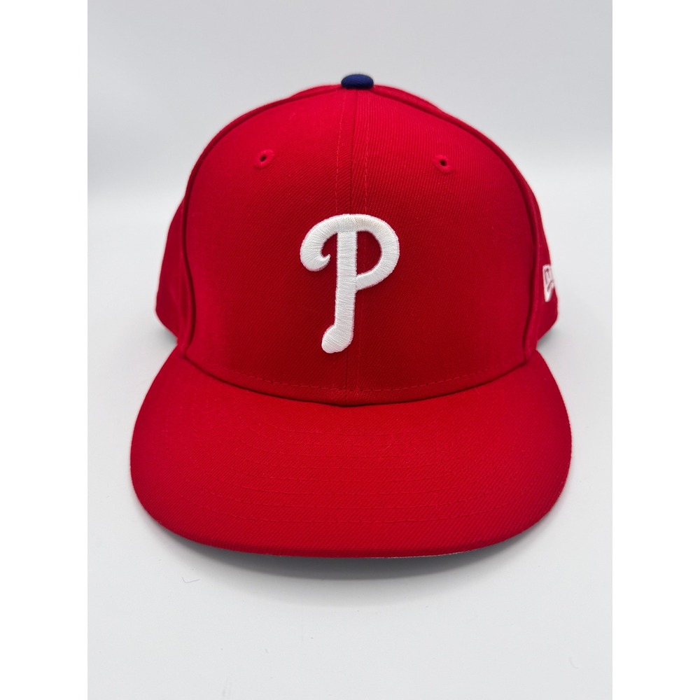 New Era 9FIFTY Philadelphia Phillies Snapback Hat Red MLB Basic Snap 950 OSFA